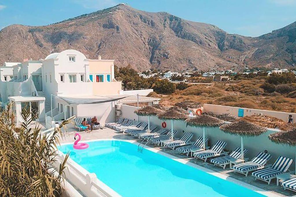 Perissa Beachfront Rooms Kültér fotó