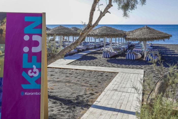 Perissa Beachfront Rooms Kültér fotó